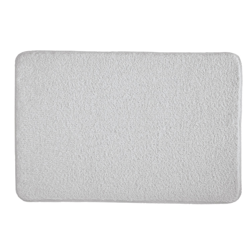 Kleine Wolke Koupelnová předložka Wilna stříbrno-šedá 60 x 90 cm