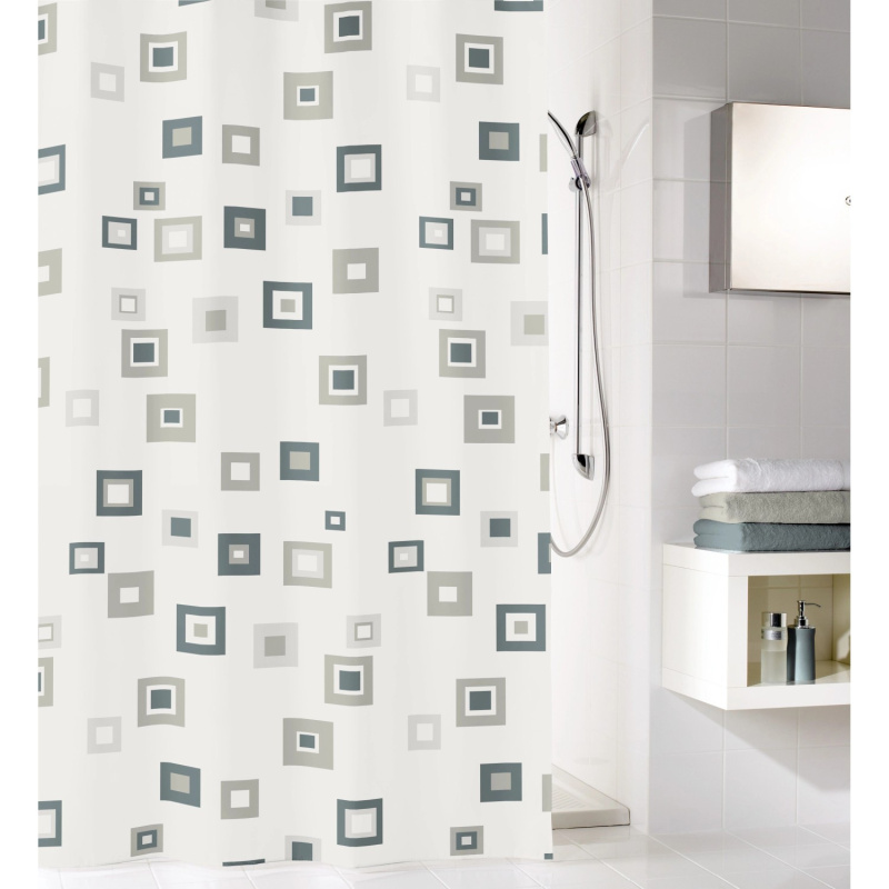 BWO Mason sprchový závěs antracitový 180 cm x 200 cm