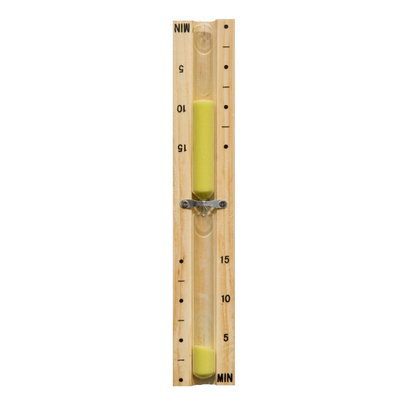 Weka Přesýpací hodiny otáčecí přírodní dřevo