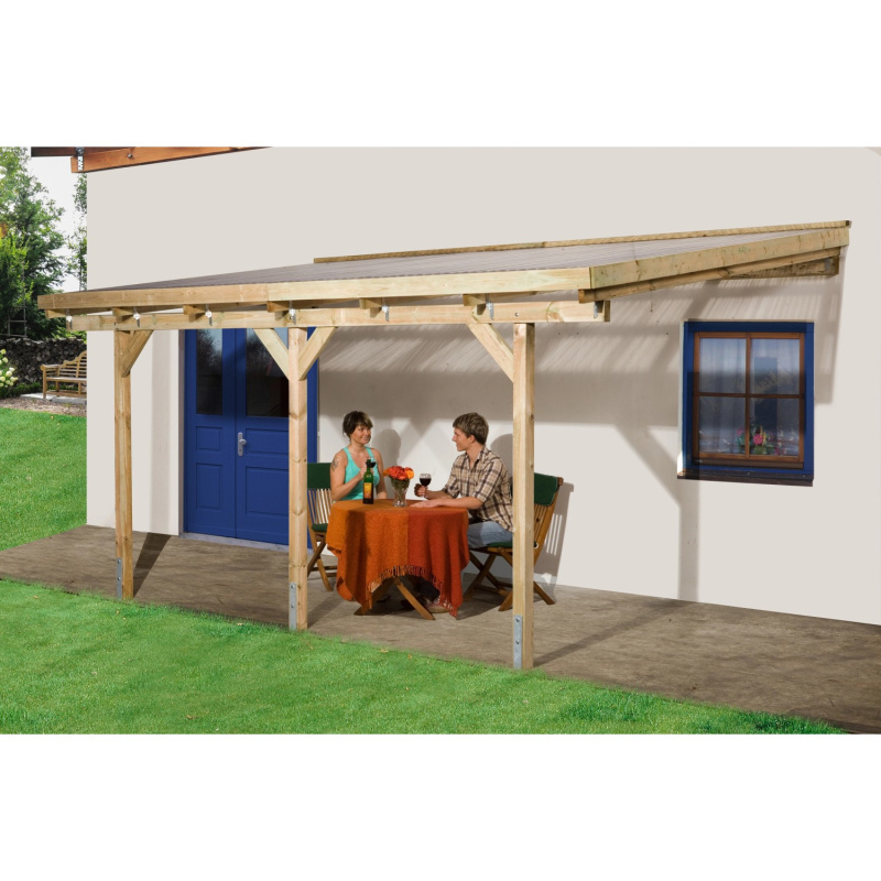 Weka Zastřešení terasy velikost 2, 424 cm x 257 cm