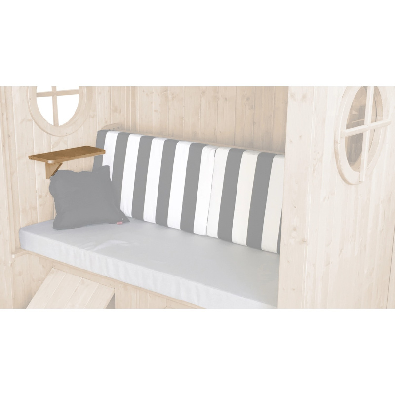 Weka Boční odkládací stolek k zahradnímu posezení Bozen a Merano, přírodní