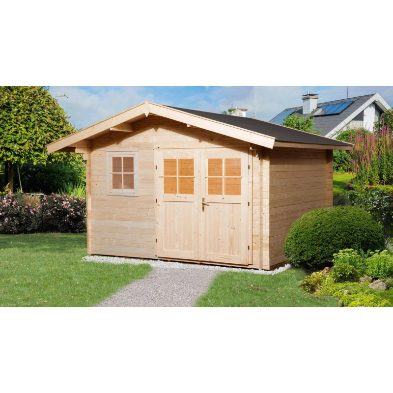Weka Dřevěný zahradní domek 109 vel. 1, přírodní, 340 x 250 cm