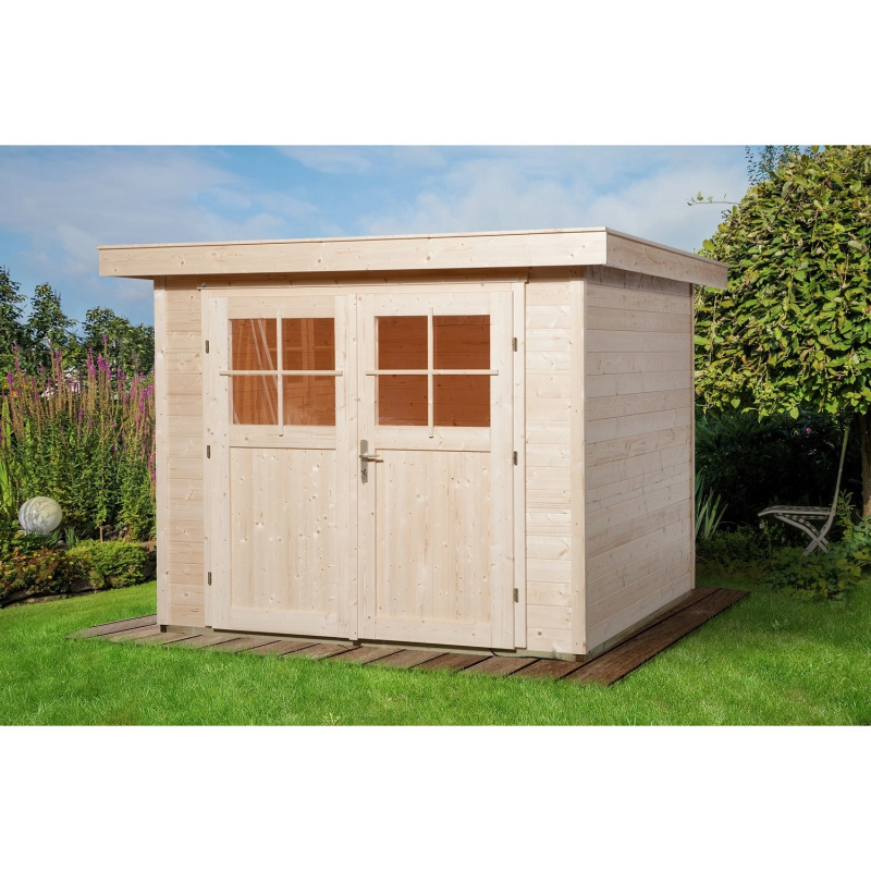 Weka Zahradní domek 227 vel.2 přírodní, 235 x 239 cm