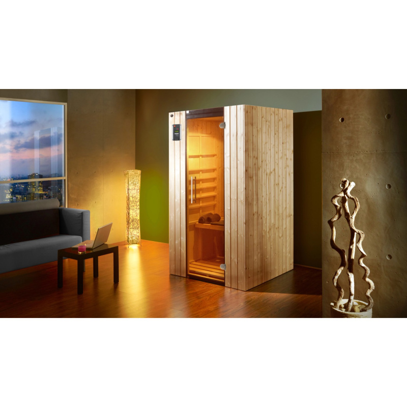 Weka Infračervená kabina Ranua + dveře/zářiče/světlo (Š x H) 109 x 97,5 cm