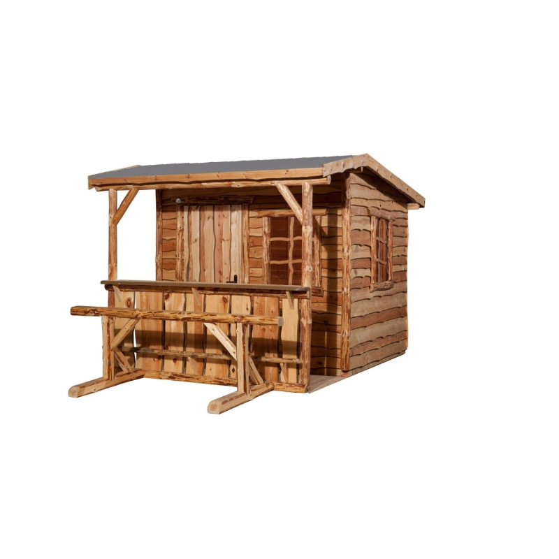 Weka Dřevěný zahradní domek 820 A vel. 1, 242 x 174 cm