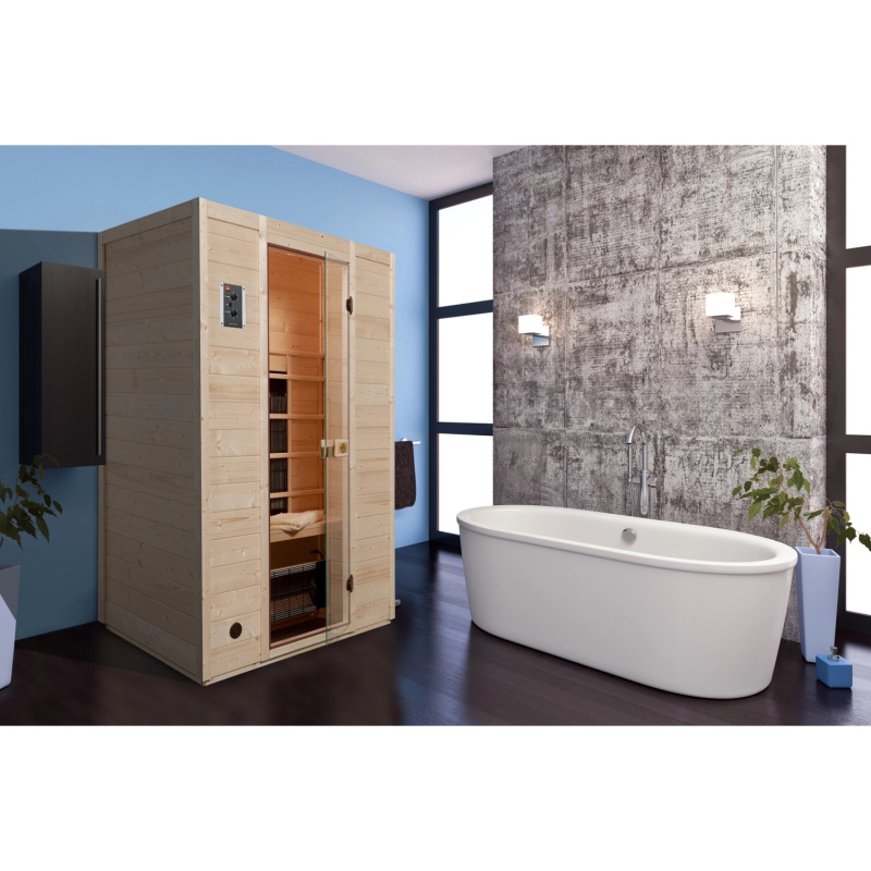 Weka Infračervená kabina Vaala 2 s 5 tyčovými zářiči 130 x 100 cm