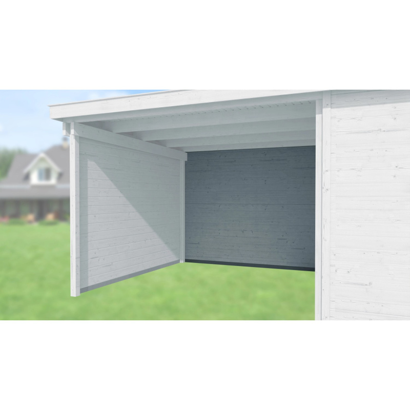 Weka Zadní stěna pro designový domek 126, 172 a 225, šedá, šířka 295 cm