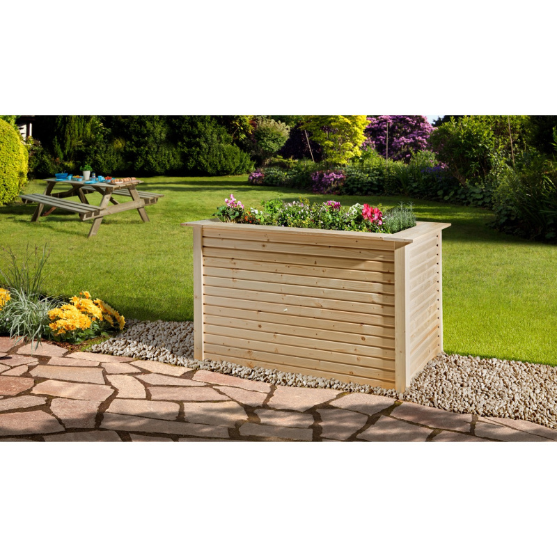 Weka Vyvýšený záhon Profi WekaLine 669, přírodní, 81 x 131 x 91 cm