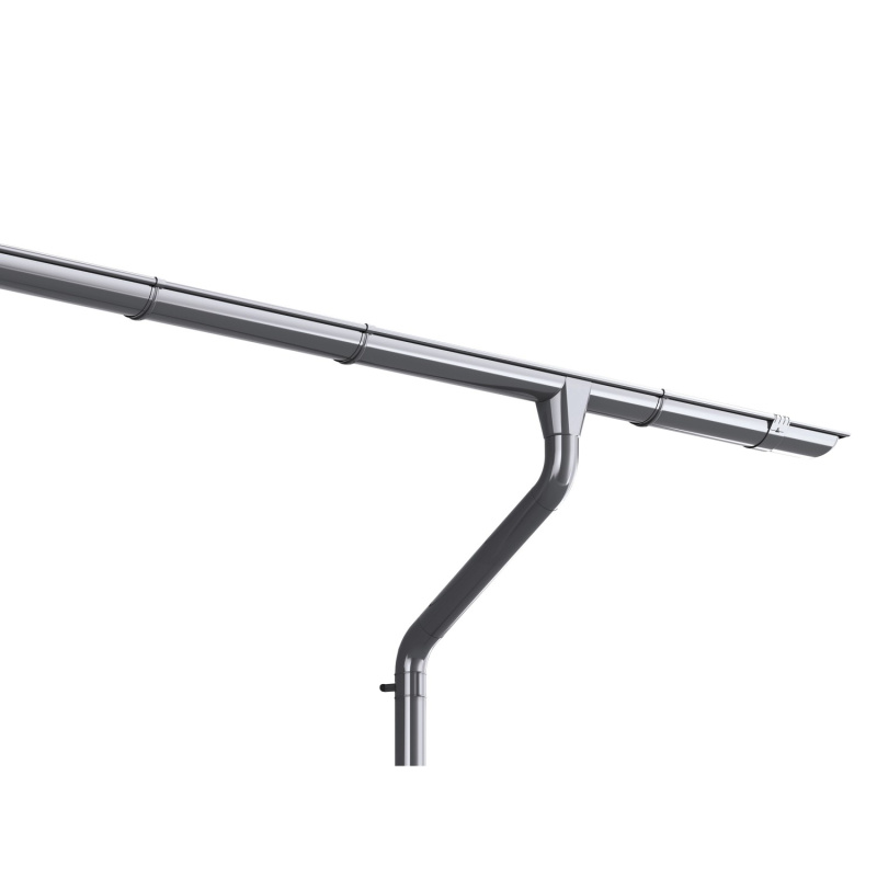 Weka Sada okapů vel. 3 pro ploché a pultové střechy do 4 m, pozinkovaná