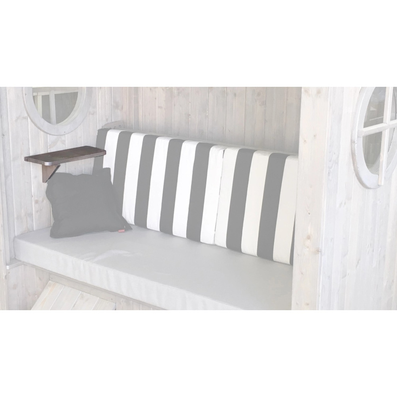 Weka Boční odkládací stolek k zahradnímu posezení Bozen a Merano, stříbrno-šedý