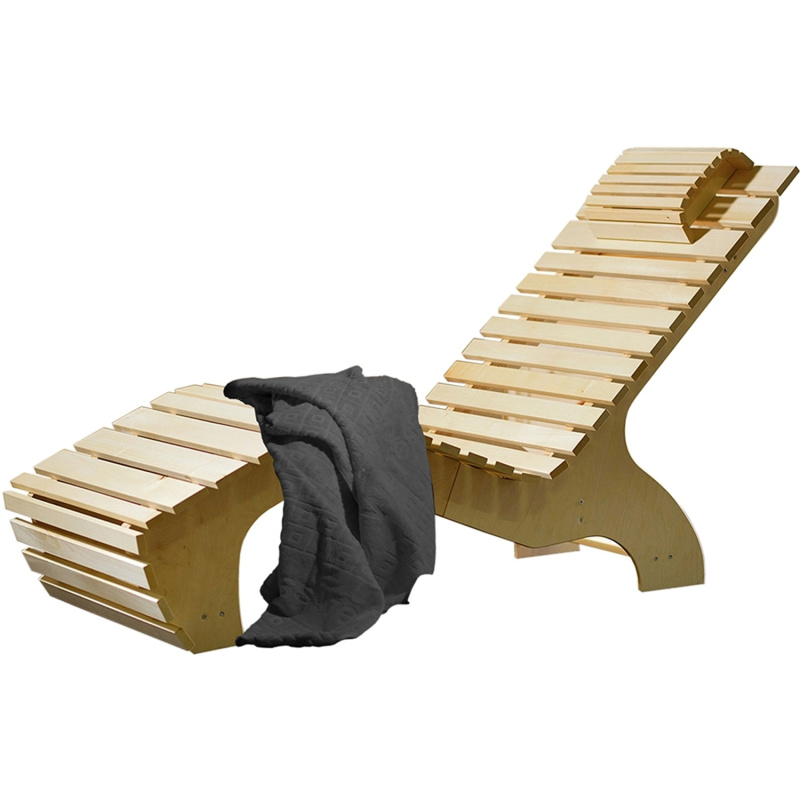 Weka Wellnissage Komfortní lehátko vč. saunové osušky