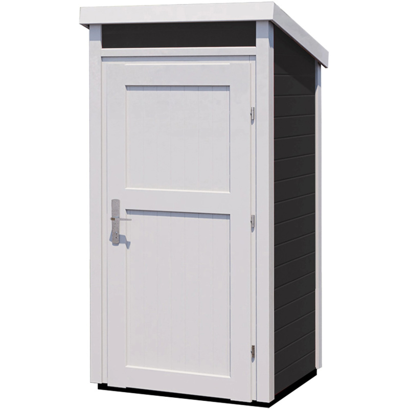 Weka Dřevěný zahradní domek 367, antracitová, 102 x 95 cm