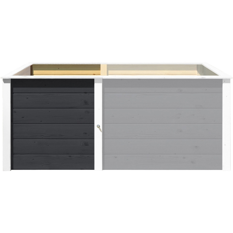 Weka Doplňkový modul pro modulární vyvýšený záhon, antracitová, 69 x 69 x 71 cm