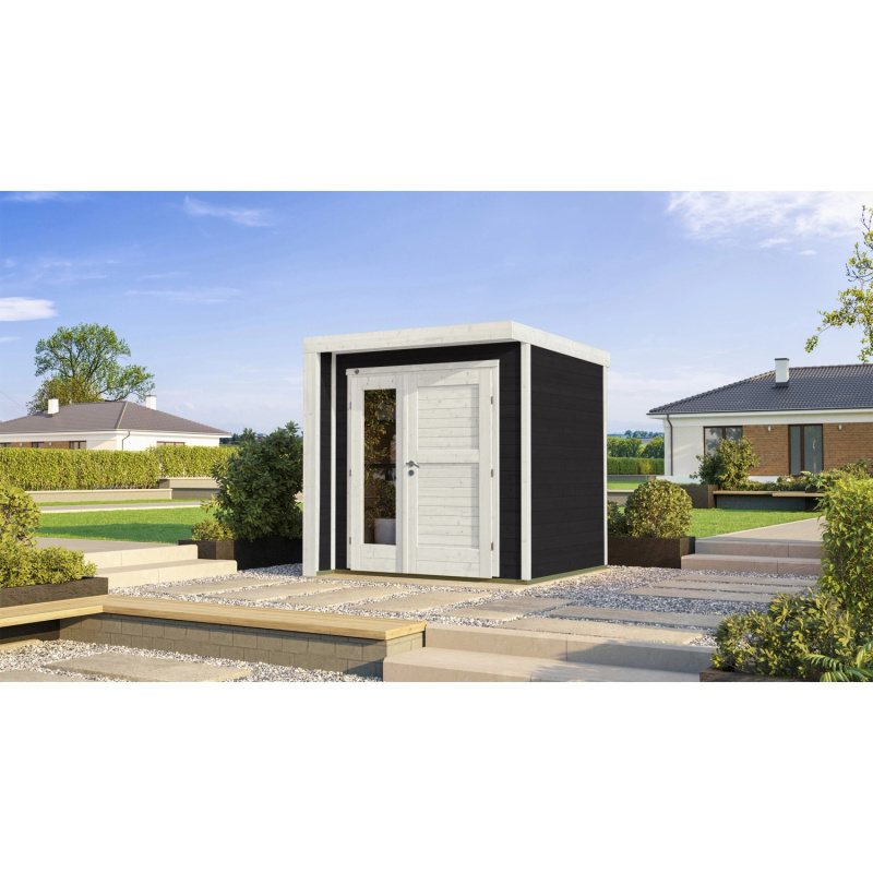 Weka Zahradní domek 262 B, antracitová, 214 x 215 x 218 cm