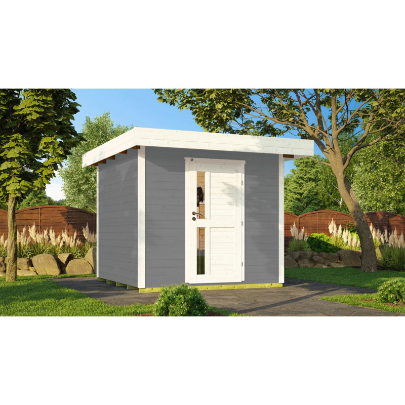Weka Zahradní domek 172 vel. 2, šedá, 275 x 375 x 226 cm