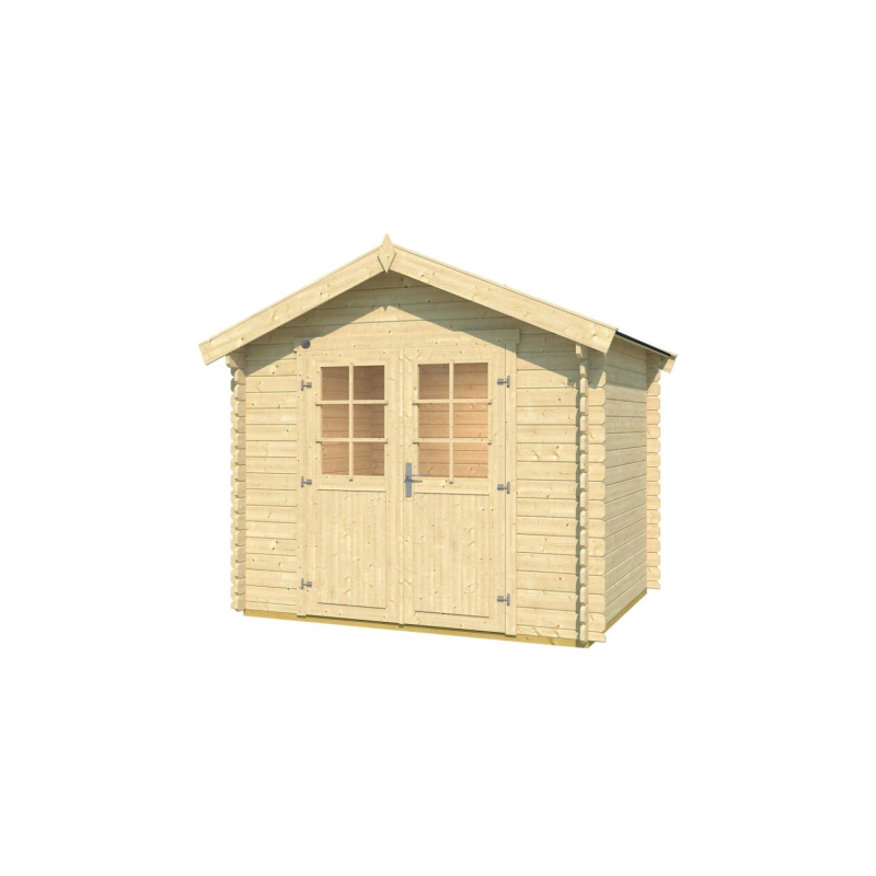 Weka Dřevěný zahradní domek 209 vel. 1.5, přírodní, 250 x 200 cm