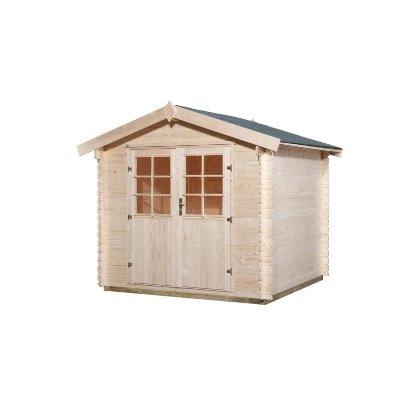 Weka Dřevěný zahradní domek 209 vel. 2, přírodní, 250 x 250 cm