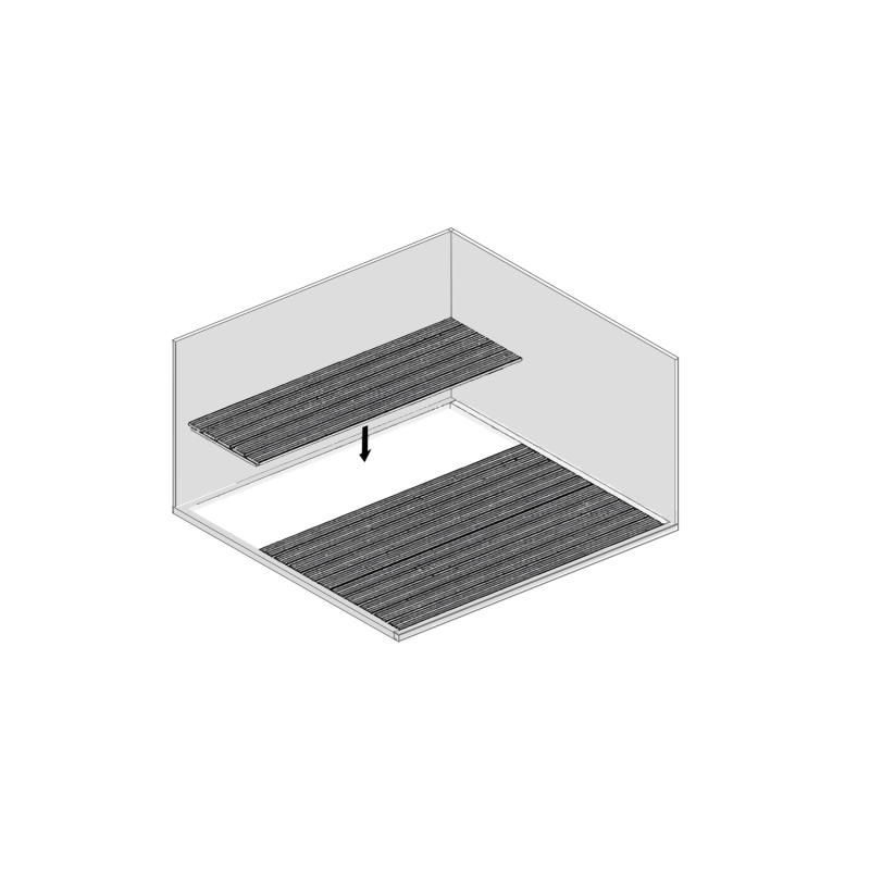 Weka Podlaha pro prodejní stánek 221 A