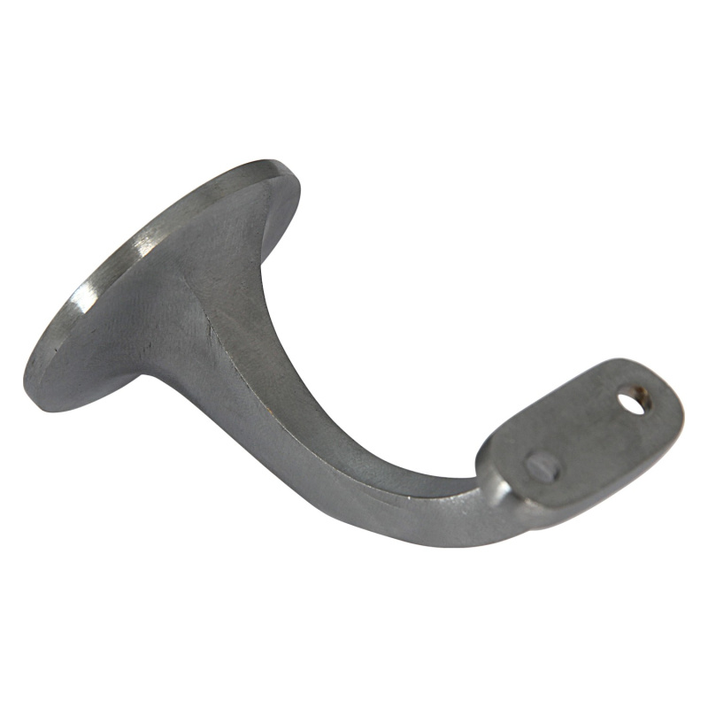 Konzola zábradlí matná mosaz / chrom, 2 ks