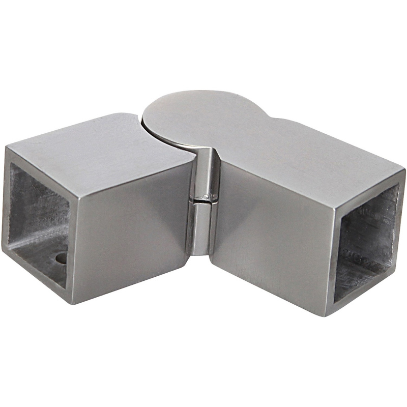 Hliníkový kloub pro čtyřhranné tyče, 5 ks