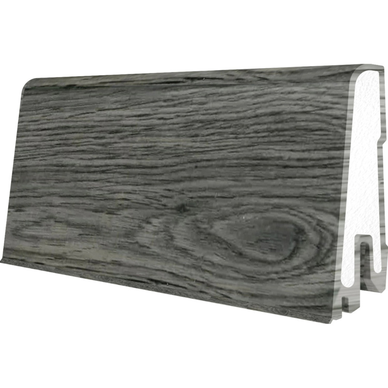 Döllken Profiles Lišta USL 60 Clip 59 x 17,4 x 2500 mm, 2734 smoky oak grey