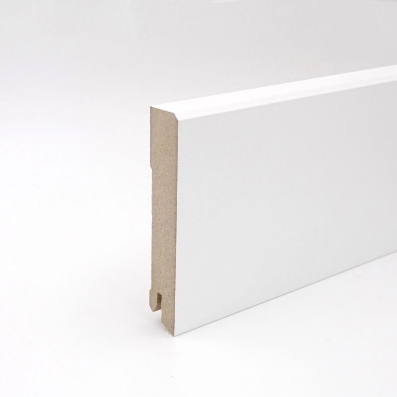 Soklová lišta White&Black Cubica bílá, 100 x 18 x 2400 mm