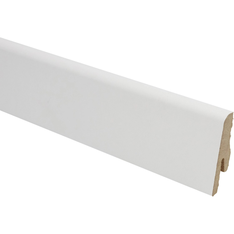 Soklová lišta MDF Modern 40 Aktion bílá, 40 x 14 x 2400 mm