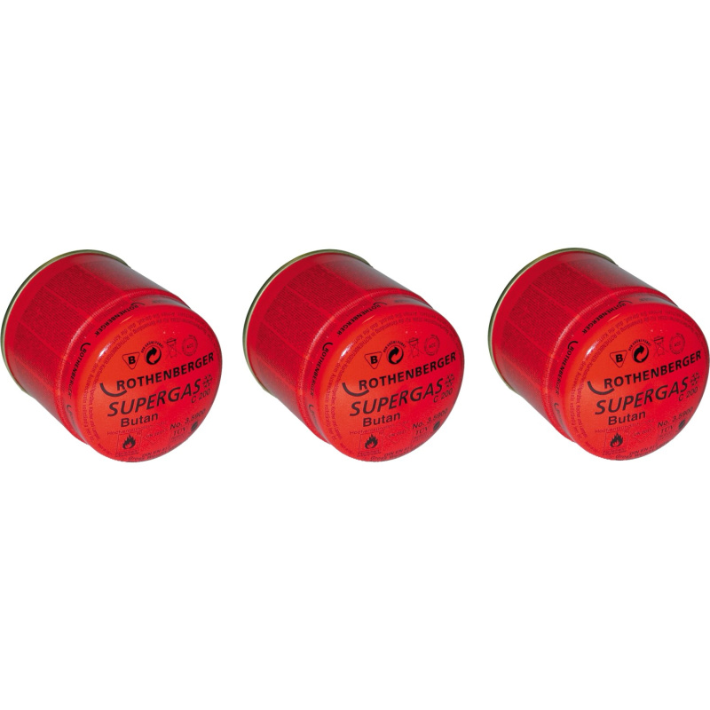 Rothenberger Plynová kartuše C200 Supergas, 330 ml, 3 ks
