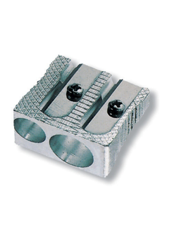 Ořezávátko M+R 211 Duo kovové, stříbrné M+R