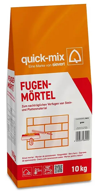 Zdicí a spárovací malta Quick-Mix FM / 10 kg / šedá Varianta: ivi1