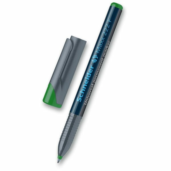 Permanentní popisovač Maxx 222 výběr barev, hrot 0,7 mm zelená Schneider