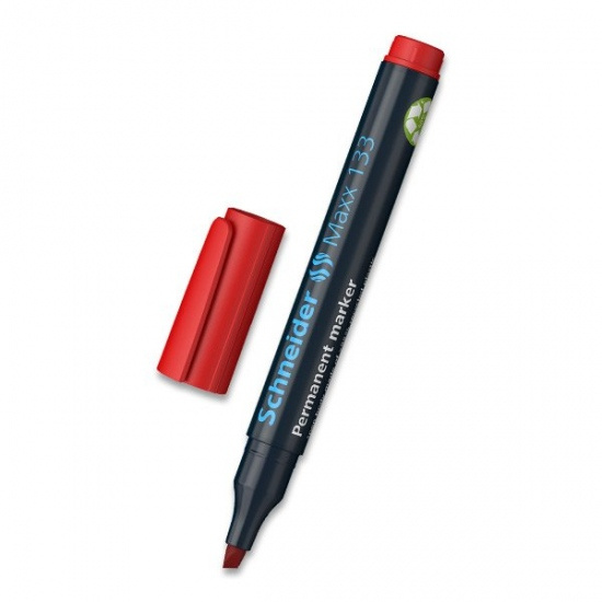 Popisovač Maxx 133 červený Schneider