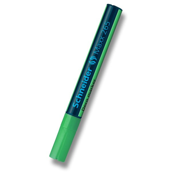 Popisovač Maxx 265 zelená Schneider