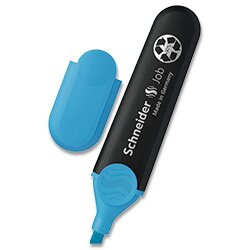 Zvýrazňovač Schneider Job modrý
