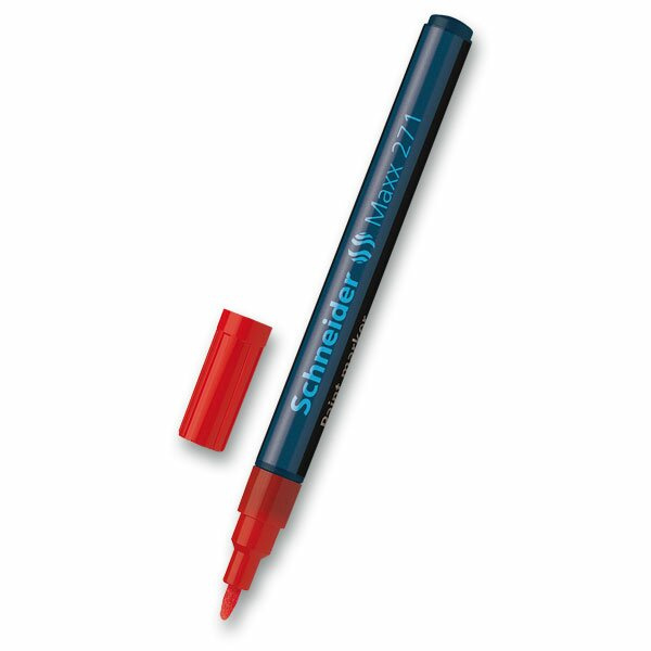 Popisovač Maxx 271 červená Schneider
