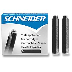 Inkoustové bombičky černé 6 ks Schneider