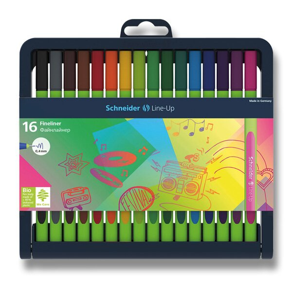 Sada popisovačů Schneider Line-up 16 ks