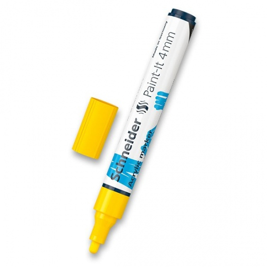 Akrylový popisovač Paint-It 320 4mm žlutá Schneider