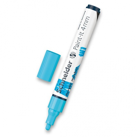 Akrylový popisovač Paint-It 320 4mm pastelově modrá Schneider