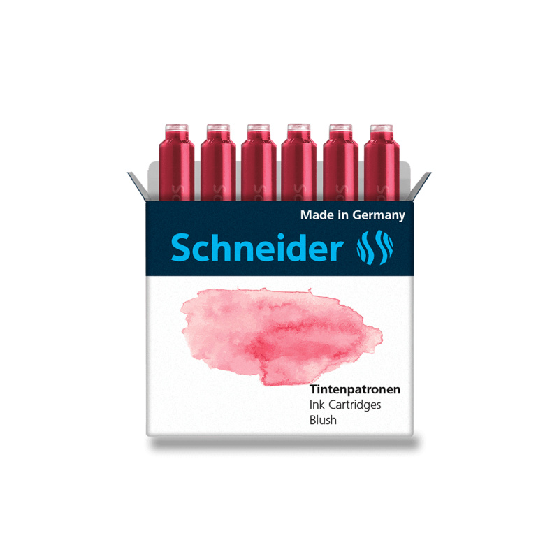 Inkoustové bombičky vínové 6ks Schneider