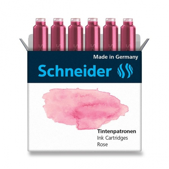 Inkoustové bombičky fialové 6ks Schneider
