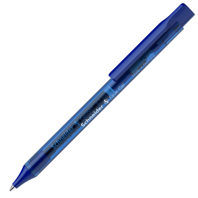 Gelový roller Schneider Fave Gel - 0,4 mm, modrý