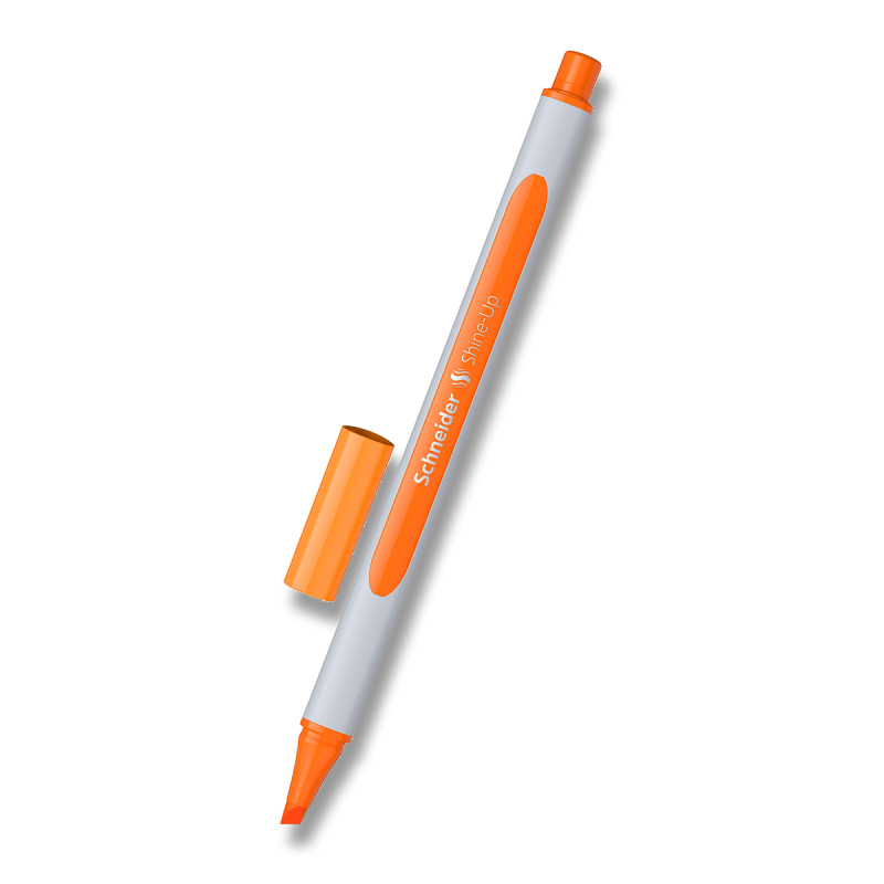 Zvýrazňovač Schneider Shine-Up - oranžový