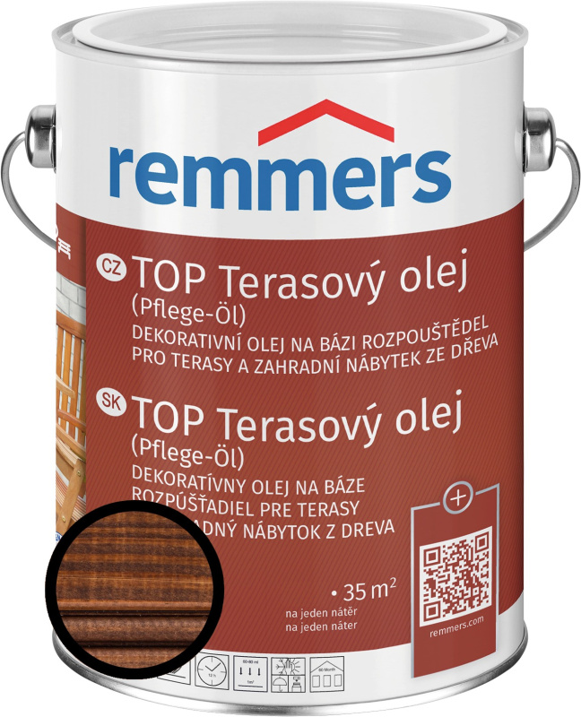 Olej terasový Remmers TOP palisandr, 0,75 l