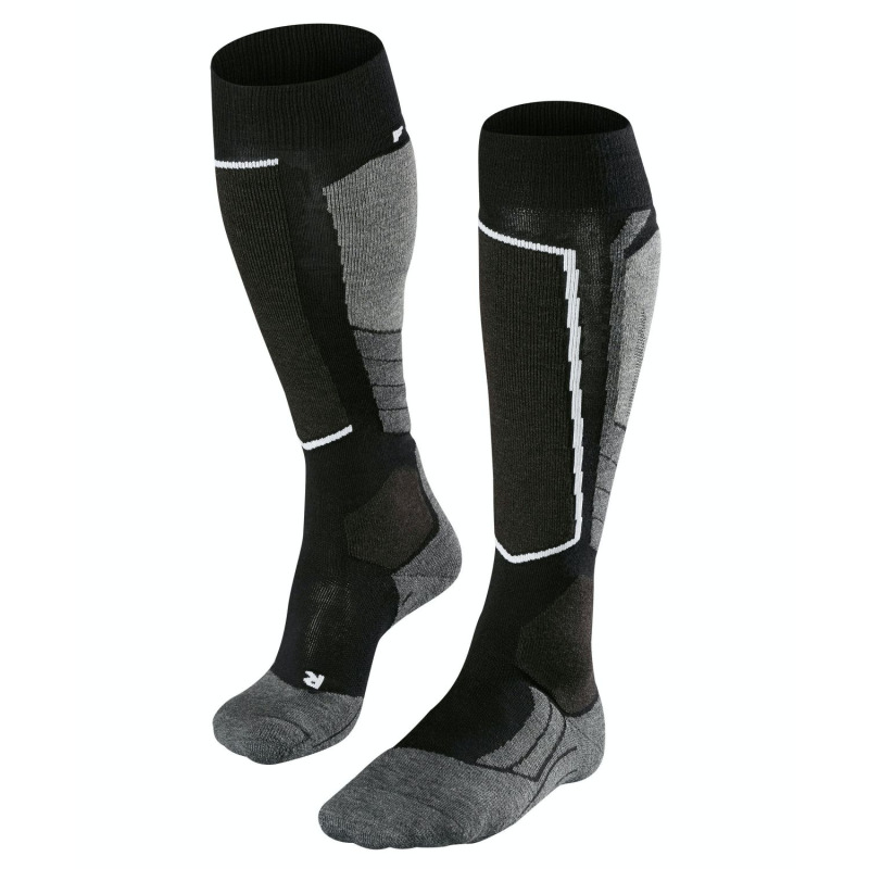 Falke SK2 Wool lyžařské ponožky, dámské, černé