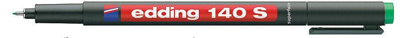 Permanentní popisovač EDDING 140 S, zelený EDDING