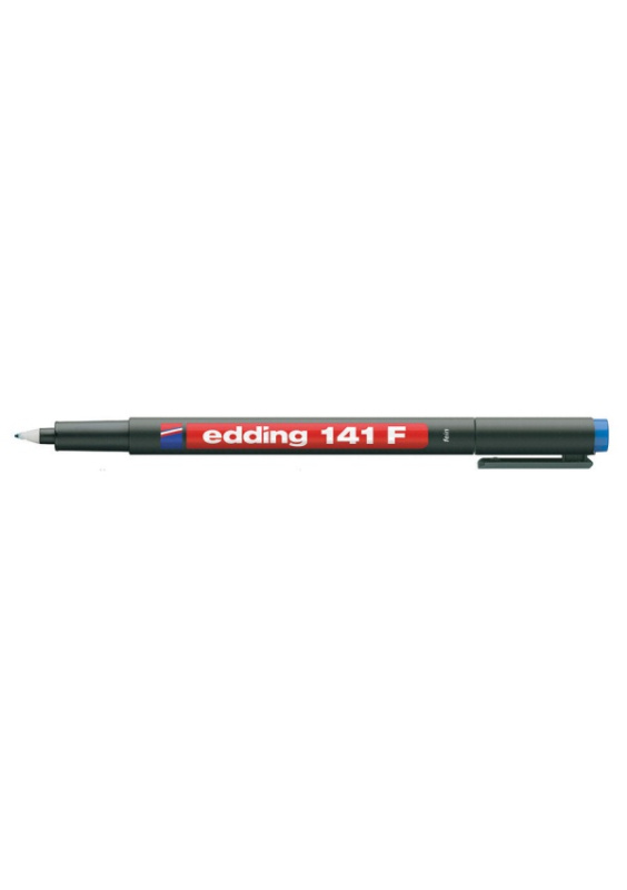 Popisovač na fólie Edding 141 F - modrý