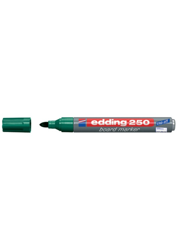 Popisovač EDDING 250 na bílé tabule, zelený EDDING