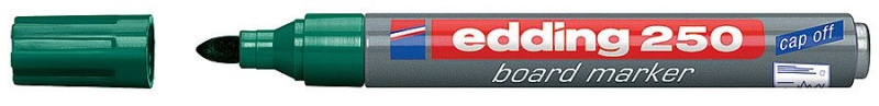 Popisovač EDDING 250 na bílé tabule, zelený EDDING