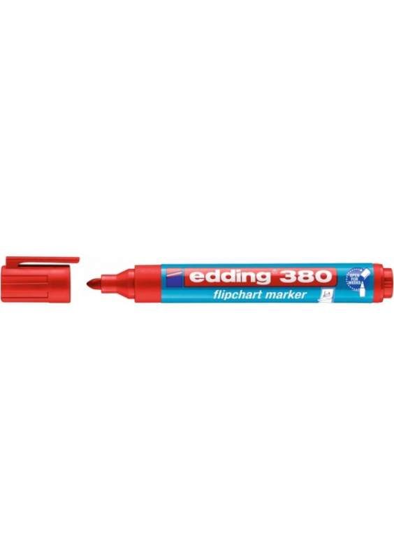 Popisovač na flipchart Edding 380 - červený